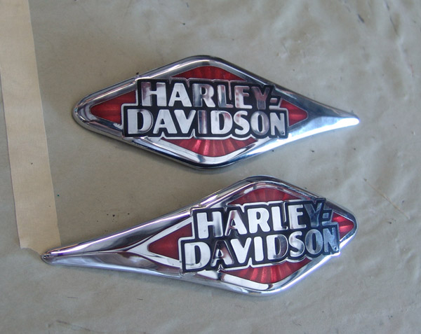 harley davidson tank emblems by year