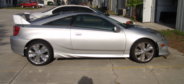 Valerie's 2002 Toyota Celica Gt - Color Change To Hok Hot Pink Pearl 