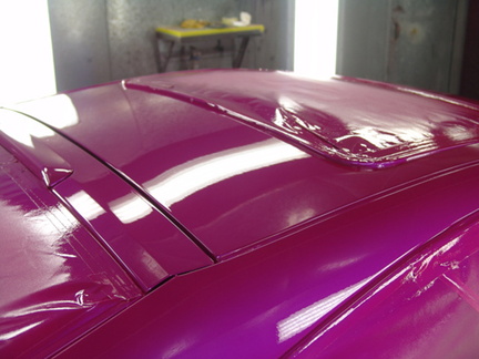 Hot Pink Pearl Auto Paint
