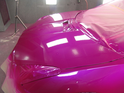 Hot Pink Pearl Auto Paint 