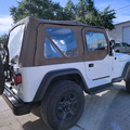 2001 Jeep Wranger AFTER new paint job