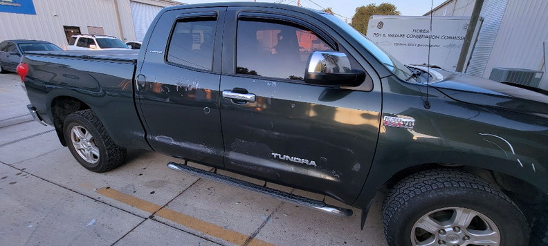 2007 Toyota Tundra BEFORE new paint job